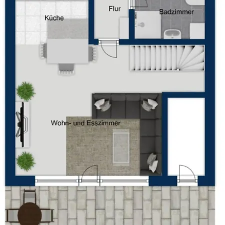 Haus Kuestenglueck Holiday home Wurster Nordseekuste